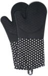 Wenko Set 2 mănuși din silicon Wenko Oven Black, negru