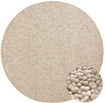Hanse Home Covor maro deschis rotund ø 200 cm Wolly - BT Carpet Covor