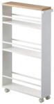 Yamazaki Etajeră de baie albă din metal 47, 5x81 cm Tower - YAMAZAKI