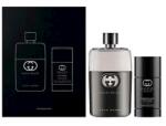 Gucci Guilty Pour Homme SET: Parfemová voda 90ml + Deo stick 75ml férfi parfüm
