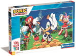 Clementoni Sonic, a sündisznó Amy Rose 104 db-os maxi puzzle Clementoni (25764)