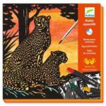 DJECO Atelier creativ cu creioane acuarela - Lumina din fundal (DJ09348)