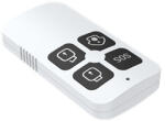 WOOX Smart Zigbee Távirányító - R7054 (1xCR2032, Zigbee 3.0, riasztás gyors hatástalanítása, vészkapcsoló) (MOBVOOXR7054)