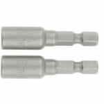 MTX 6x45mm mágneses dugókulcs fej csavarozóba 2db CrV (115669) (115669)