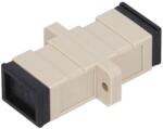 Extralink ADAPTER SC/PC SC/UPC MM SIMPLEX GREY - Adapter adaptoare pentru fibre optice SC/UPC Gri (EX.2077)