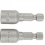 MTX 7x45mm mágneses dugókulcs fej csavarozóba 2db CrV (115689) - aqua