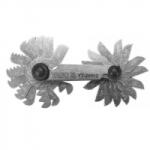 TOYA 28 lapos metrikus Menetfésű 0, 25-6, 0 mm 60° és Whitworth 4-62 mm 55° (YT-29982) (YT-29982)
