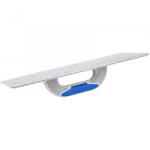 KUBALA 160x380mm csiszoló perforált acél munkafelülettel (KUB0343) (KUB0343)