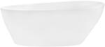 Besco Goya cadă freestanding 160x70.5 cm ovală alb #WMD-160-GGR (#WMD160GGR)