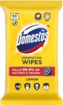 Domestos Lemon Fresh fertőtlenítő törlőkendő 60 db - shoperia