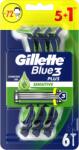 Gillette Blue3 Plus Sensitive, Eldobható Borotva Férfiaknak, Darabos - shoperia - 2 699 Ft