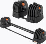 XTREXO Kézisúly/súlyzó 2in1 XTREXO TRX-ABD40 1-40 kg fekete/narancssárga