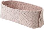 Stelton Knit-It Kenyérkosár, magasság: 100 mm, hossz: 300 mm, szélesség: 150 mm, rózsaszín
