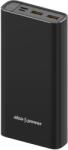 AlzaPower Metal 20000 mAh Fast Charge + PD3.0 - fekete (APW-PBM20CFB)