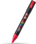 uni Marker UNI Posca PC-5M, 1.8 - 2.5 mm, Rosu fluorescent (M1457)
