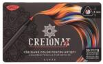 Daco Creioane colorate bicolore in cutie metalica DACO CC430, 30 culori (CC430)