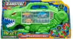 HTI Transportator in forma de dinozaur cu vehicule si figurine, Teamsterz, Dino Destroyer
