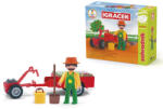 EFKO Efko TOY Gardener - figurina cu tractor si accesorii (21314) Figurina