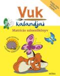 Móra Könyvkiadó Vuk kalandjai Matricás színezőkönyv (MO4225) - hellojatek