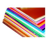  Dekorkarton, 2 oldalas, 48x68, sötétbarna, 25ív/cs (5996267002251) - mystock