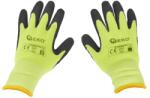 GEKO téli munkavédelmi kesztyű poliészter latex bevonattal fluoreszkáló 8 G75000 (G75000)