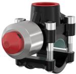 Flamco T-Plus öntöttvas leágazás készítő DN65 - 2 1/2" x 5/4" x 2 1/2" F90665 (F90665)