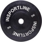 inSPORTline Gumis súlytárcsa inSPORTline Bumper Plate 5 kg (10377) Súlytárcsa
