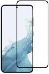  048865 Samsung Galaxy S23 5G teljes lefedettséget biztosító karcálló, ütésálló kijelzővédő üvegfólia kerettel, tempered glass, törlőkendővel (048865)