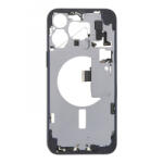  Apple iPhone 15 Pro Max A3105, A3106 középső keret, szerelt, kék (EU verzió, utángyártott)