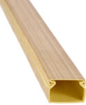 ELMARK Színes kábelcsatorna, 25x16 mm, világos bükk színben - 2 m (5622516LB)