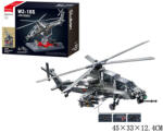 Sluban Model Bricks Army - WZ-10S harci helikopter építőjáték készlet (M38-B1233) - pepita