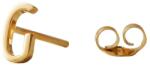 Design Letters aranyozott ezüst fülbevaló 90401001G - arany Univerzális méret
