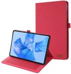  FABRIC Flip fedél a Xiaomi Redmi-hez Pad SE 8.7 piros