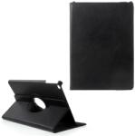 Gigapack Tok álló, bőr hatású (aktív FLIP, asztali tartó funkció, 360°-ban forgatható) FEKETE Apple IPAD 9.7 (2018), Apple IPAD 9.7 (2017) (GP-69891)