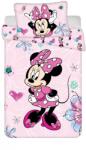 Halantex Disney Minnie Flowers gyerek ágyneműhuzat 100×135cm, 40×60 cm (JFK033104)