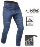 TRILOBITE Parado Monolayer Motoros Farmernadrág Slim Fit, Kék