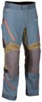 KLIM Badlands Pro A3 Motoros Textilnadrág, Kék-narancs