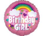 anagram Szülinapi fólia lufi 18" 45cm Birthday Girl (LUFI681638)