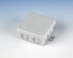 Gao A8 Kötődoboz, falonkívüli, 75x75x40mm, szürke, hőálló 650°C (5232H)