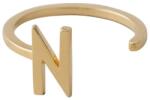 Design Letters aranyozott ezüst gyűrű 90601000N - arany Univerzális méret