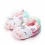 Superbebeshoes Botosei din blanita multicolori - Unicorn