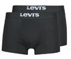 Levi's Boxerek MEN SOLID TRUNK PACK X2 Fekete EU M