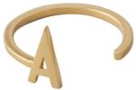 Design Letters aranyozott ezüst gyűrű 90601000A - arany Univerzális méret