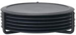 Zone Set 6 suporturi cană cu stand Zone Singles, negru