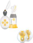 Medela Pompă electrică pentru lapte matern în două faze Medela - Solo + pahare pentru laptele matern