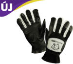 Parweld Panther Prémium fekete, rövid, puha kecske-marhabőr AWI kesztyű 8-as (P3832-8)