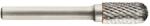 Fe Powertools WCR gömbhengeres keményfém carbide fejű turbómaró (rotormaró). Fej: 12x25mm. Szár: 6mm (FE-802-1201)
