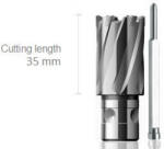 BDS Maschinen Carbide keményfémlapkás FEIN Quick-In magfúró, munkahossz: 35mm, átmérő: 44 (HKK-F-044)