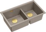 Quadron Logan chiuveta graniteq 76x45 cm bej HQL7645U4_PVDG1_U (HQL7645U4PVDG1U) Chiuveta