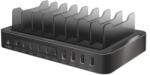 LogiLink hálózati töltőállomás 4x USB-A és 6x USB-C csatlakozóval fekete (PA0327)